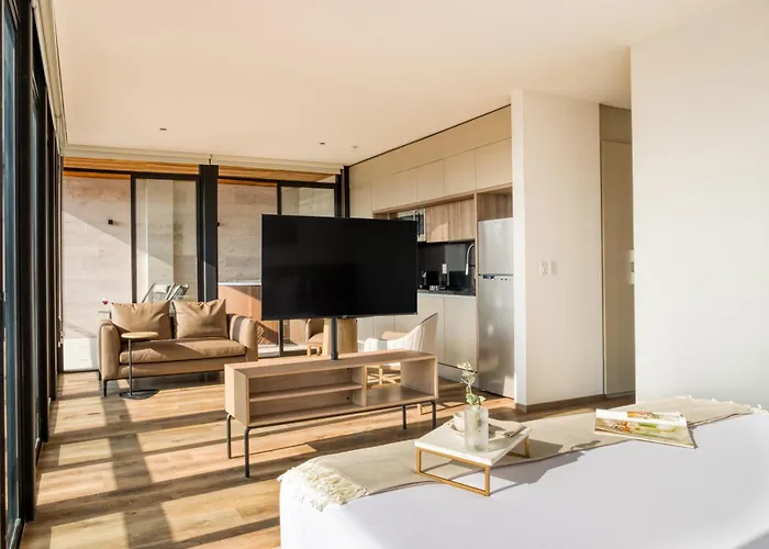 Studio Fenomenal Con Balcon Priv And Rooftop Whit Jacuzzi Aparthotel Mexico City