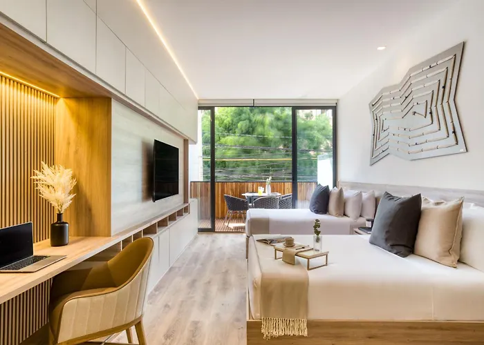 Apartment Terraza Privada Rooftop, Jacuzzi And Gym *